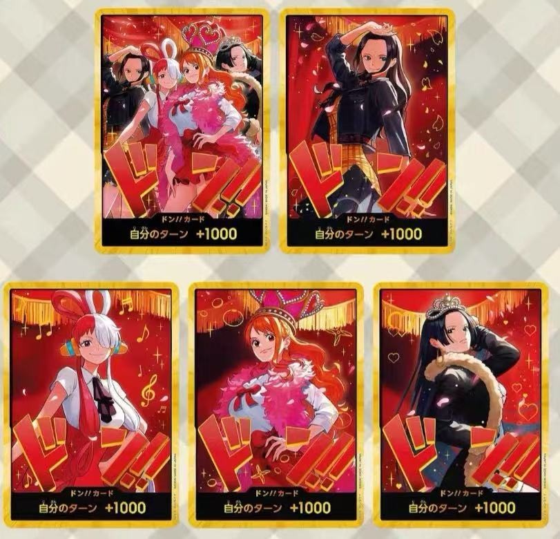 One Piece Nico Robin Uta Boa Hancock Nami Card Doujin 5Pcs/Set One Piece Nico Robin Uta Boa Hancock Nami Card Doujin 5Pcs/Set