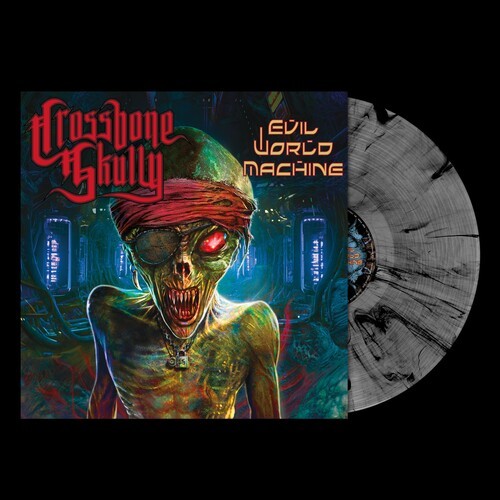 Crossbone Skully - Evil World Machine [New Vinyl LP] Explicit, Colored Vinyl, 14