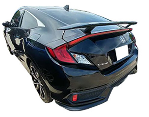 2016-2020 Honda Civic 2 Door Coupe Factory SI Style Painted Rear Spoiler SJ6447 2016-2020 Honda Civic 2 Door Coupe Factory SI Style Painted Rear Spoiler SJ6447