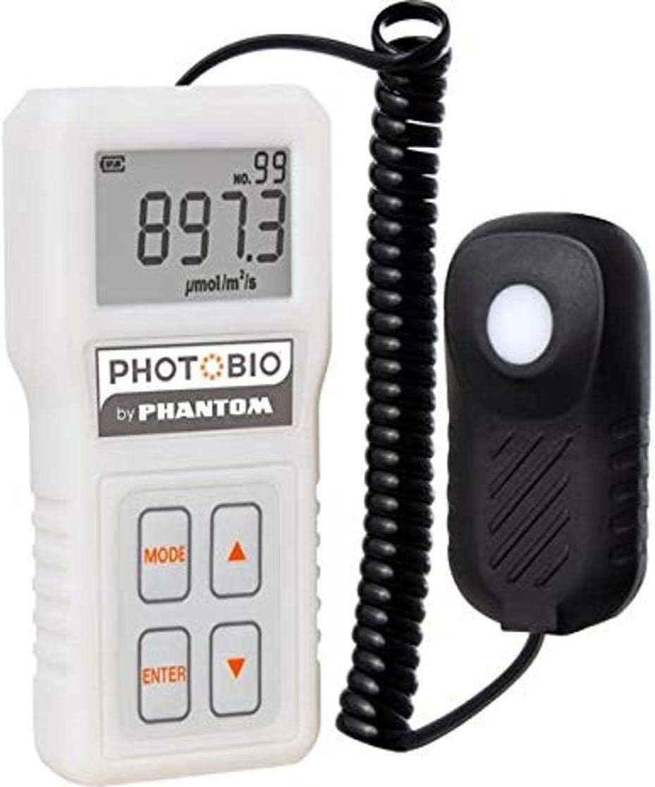 PHOTOBIO LGBQM2 Advanced Quantum Sensor PAR Meter (Micromoles), Measure Light In