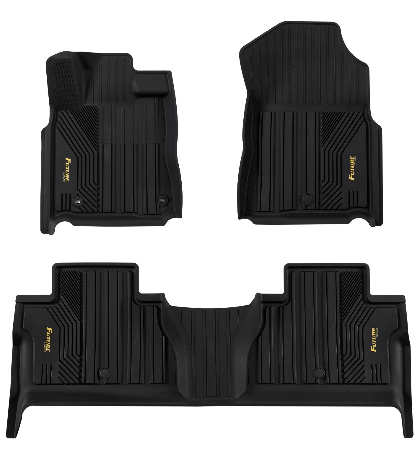 Precision Fit Floor Mats - Toyota Tundra (2007-21, Crew/Extended Cab)