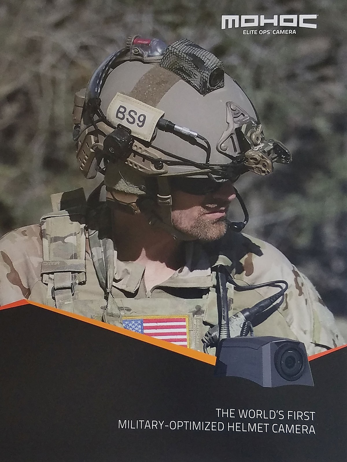 MOHOC Elite OPC Camera World's First Military Optimized Helmet Camera Data Sheet