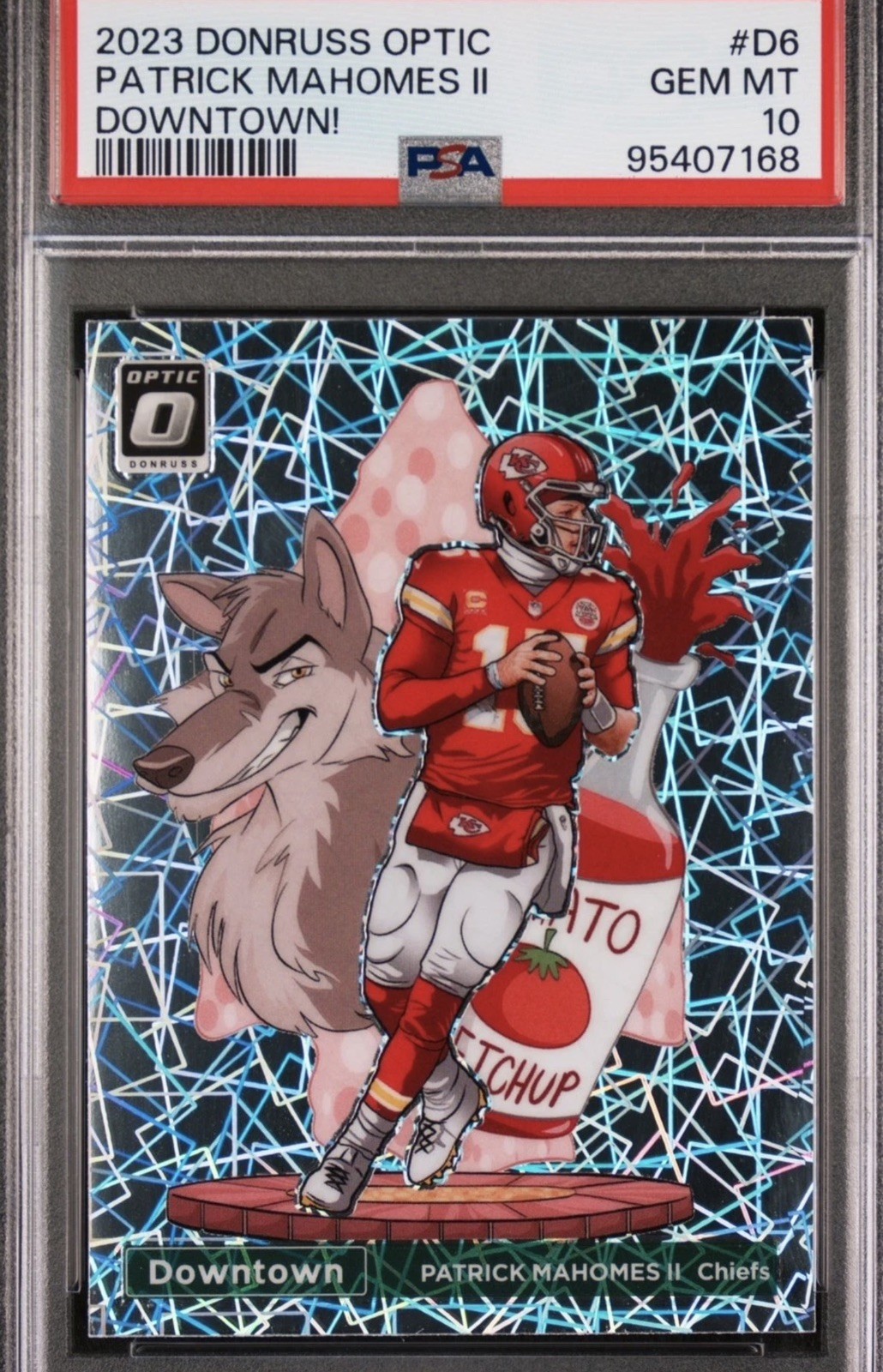 NFL Packs: 2023 Patrick Mahomes PSA 10 Downtown Edition