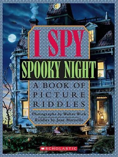 I Spy Spooky Night: A Book of Picture Riddles - Hardcover - GOOD