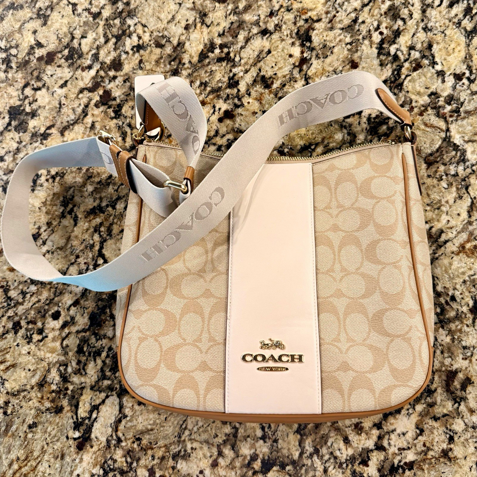 Coach Signature Ellie File Bag - Perfect Condition Coach Signature Ellie File Bag - Perfect Condition