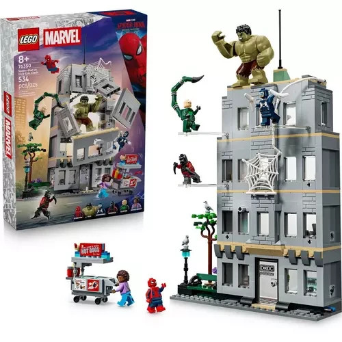 NEW - LEGO® Marvel Spider-Man vs. Hulk Epic Clash 76350 Building Set