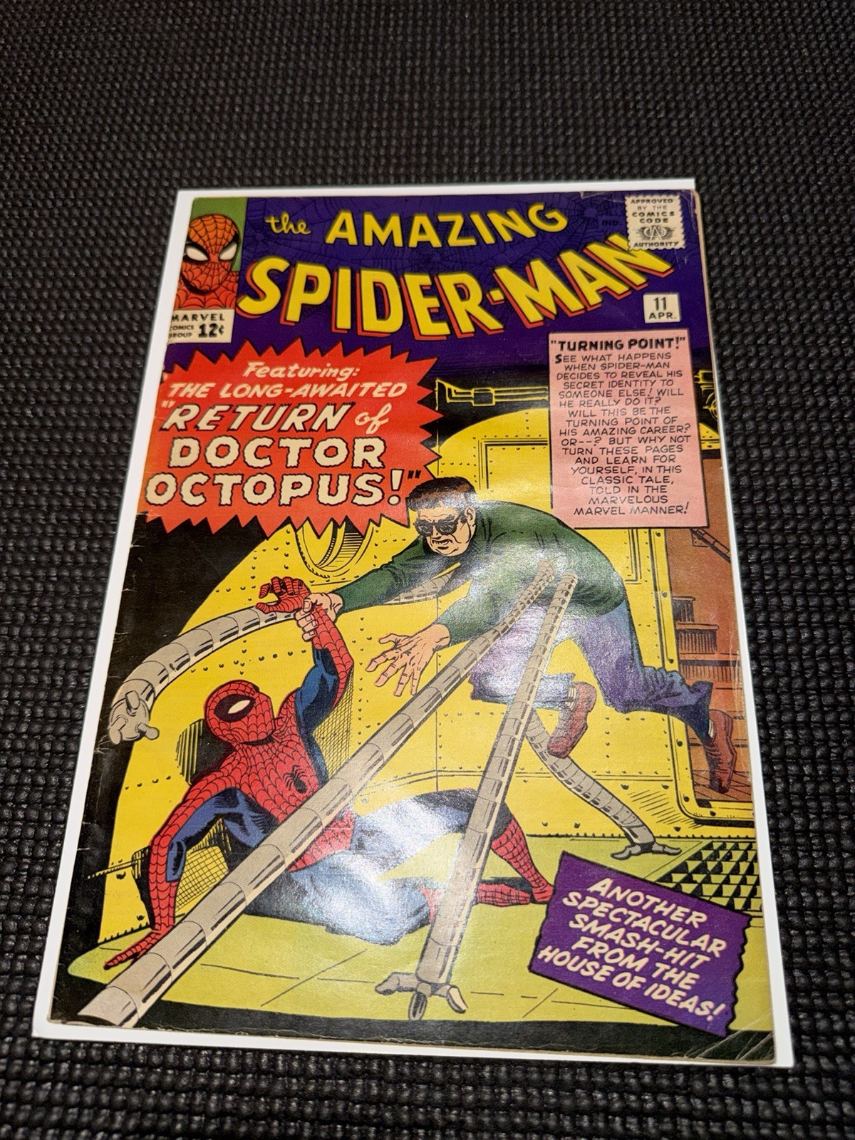 The Amazing Spider-man #11 - Second Appearance Of Doc Ock (TOP EDGE SLIGHT TRIM) The Amazing Spider-man #11 - Second Appearance Of Doc Ock (TOP EDGE SLIGHT TRIM)