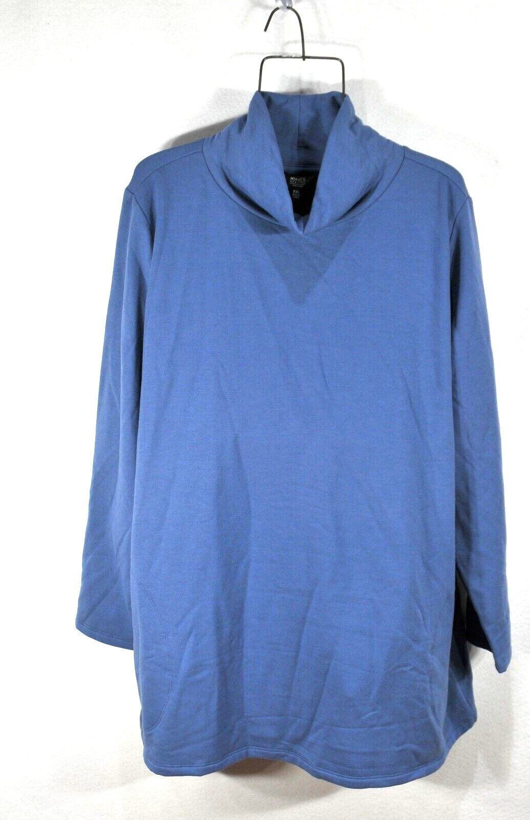 Jones New York Signature Knit Top XL Long Sleeve Mineral Blue NWT Jones New York Signature Knit Top XL Long Sleeve Mineral Blue NWT
