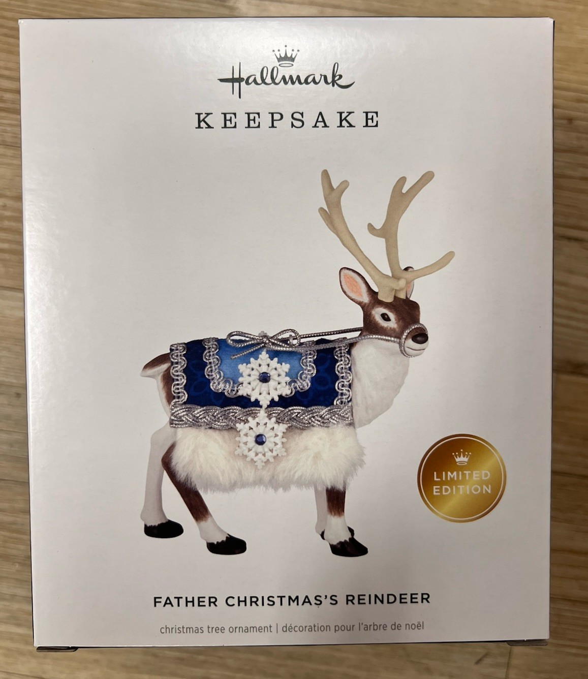 Hallmark 2026 Keepsake LIMITED EDITION Father Christmas’s Reindeer Ornament NIB Hallmark 2026 Keepsake LIMITED EDITION Father Christmas’s Reindeer Ornament NIB