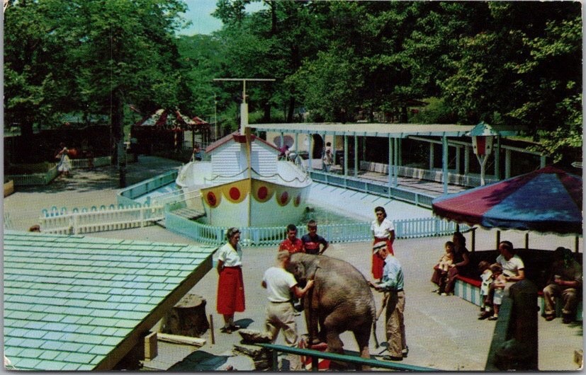 c1950s Pittsburgh, PA Postcard HIGHLAND PARK 
