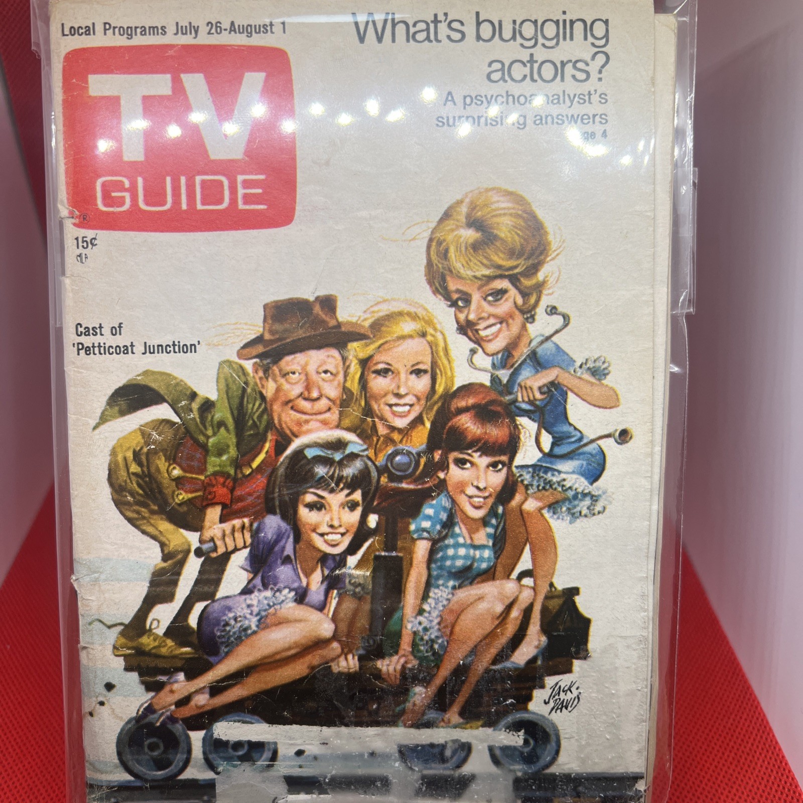 TV Guide July 1969 Petticoat Junction PDX Edition NEAR MINT No Label VG Q7