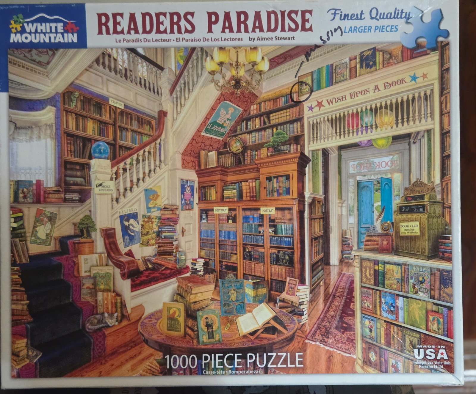 White Mountain Puzzle Readers Paradise