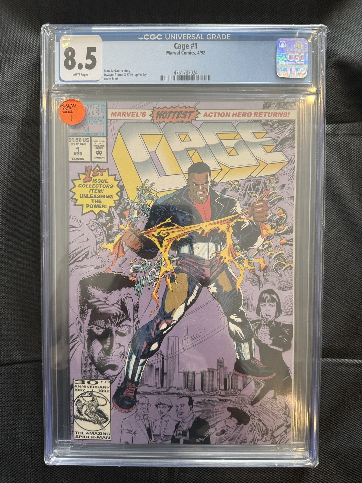 Cage #1 (1992) Marvel CGC 8.5