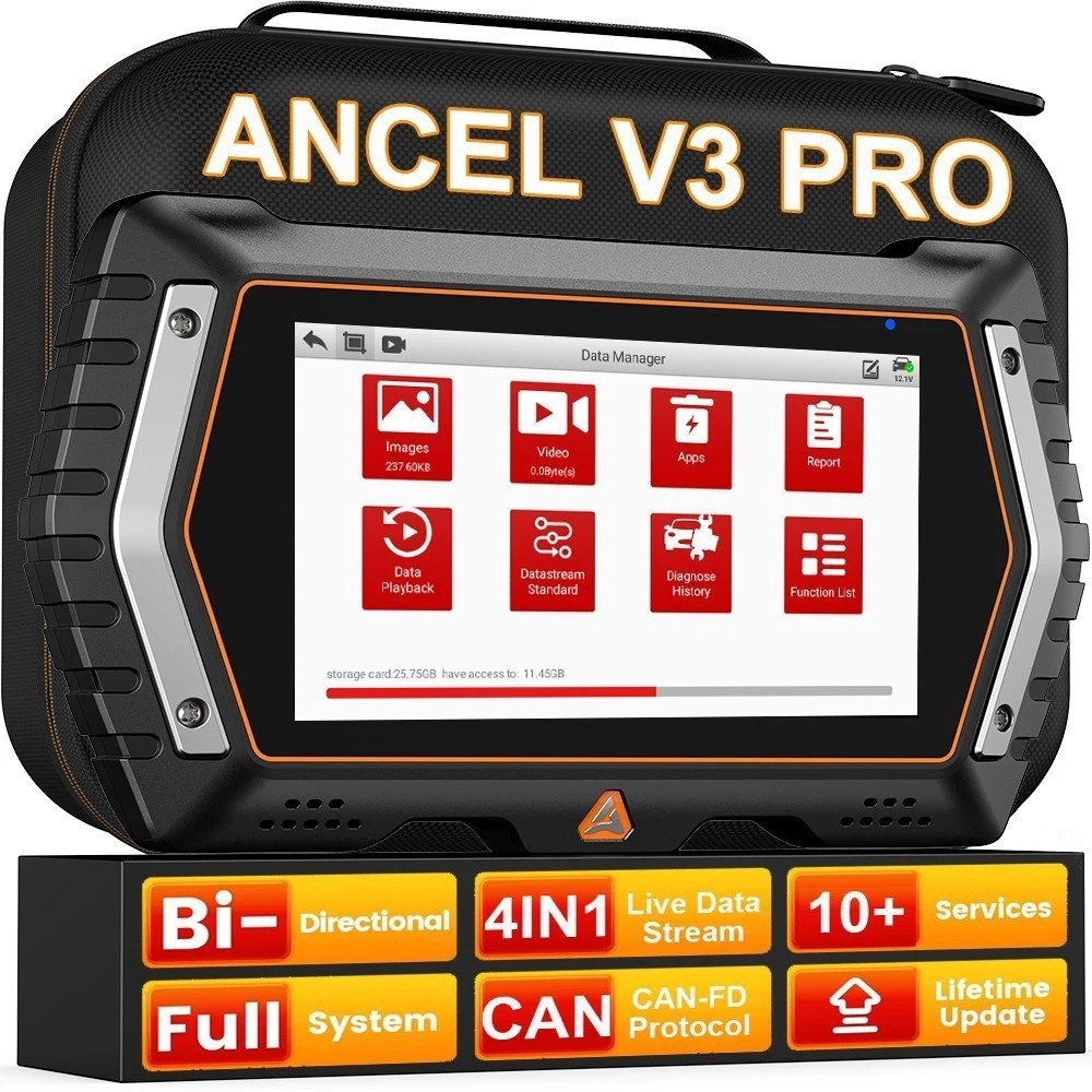 2026 ANCEL V3 PRO Bidirectional OBD2 Scanner Full System Diagnostic Scan Tool