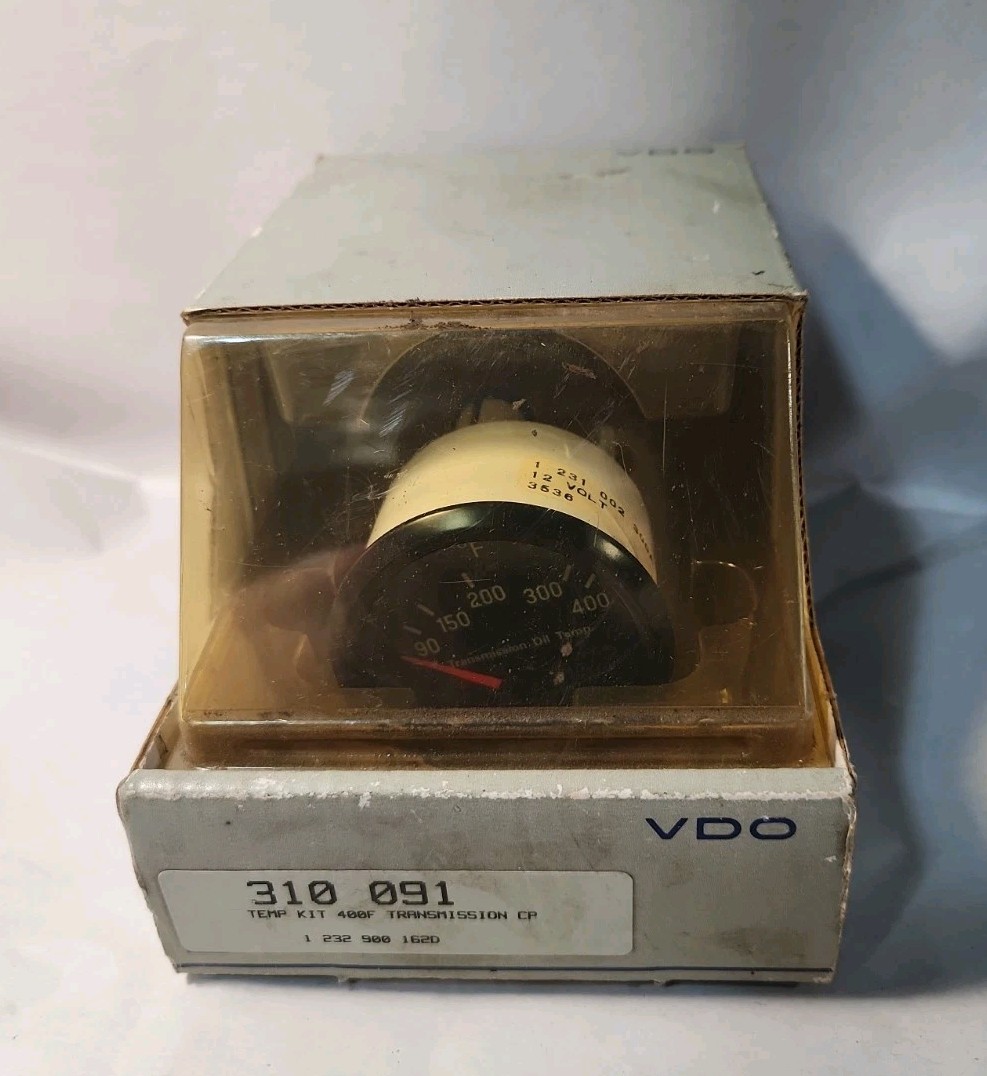 vdo 310 091 400f Transmission Oil Temperature gauge - New In Open Box 
