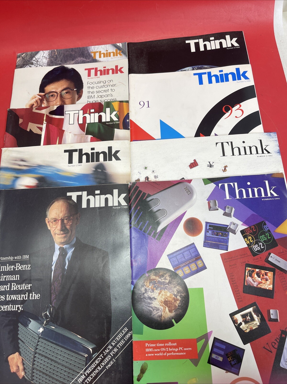 Vintage Think Magazines Lot 9 Vintage Think Magazines Lot 9