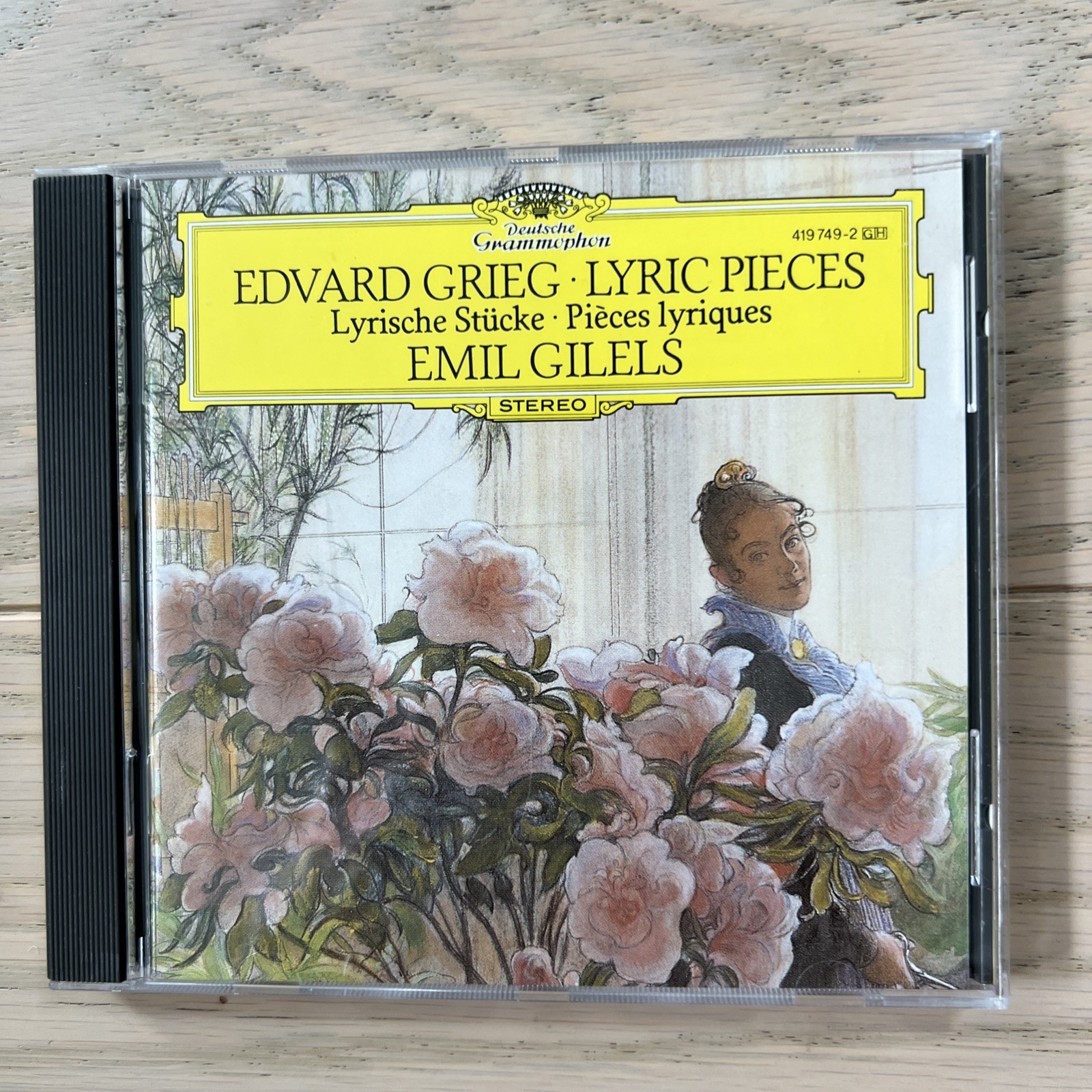 Edvard Grieg Lyric Pieces Emil Gilels CD Edvard Grieg Lyric Pieces Emil Gilels CD