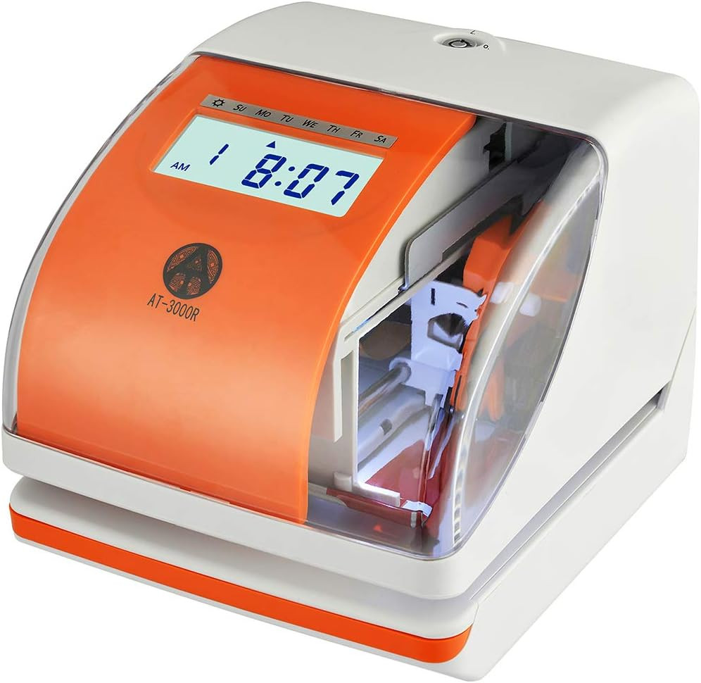 AT-3000R  | Digital Time Clock and Date Stamp | Perfect for Small Business