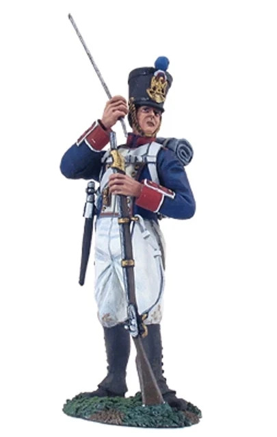 BRITAINS NAPOLEONIC FRENCH 36092 LINE INFANTRY FUSILIER STANDING LOADING #1 BRITAINS NAPOLEONIC FRENCH 36092 LINE INFANTRY FUSILIER STANDING LOADING #1