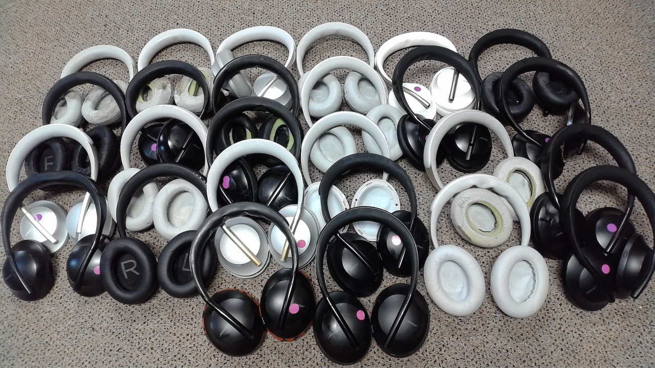 Lot of 26 Bose NC700 700 Headphones with Various Problems