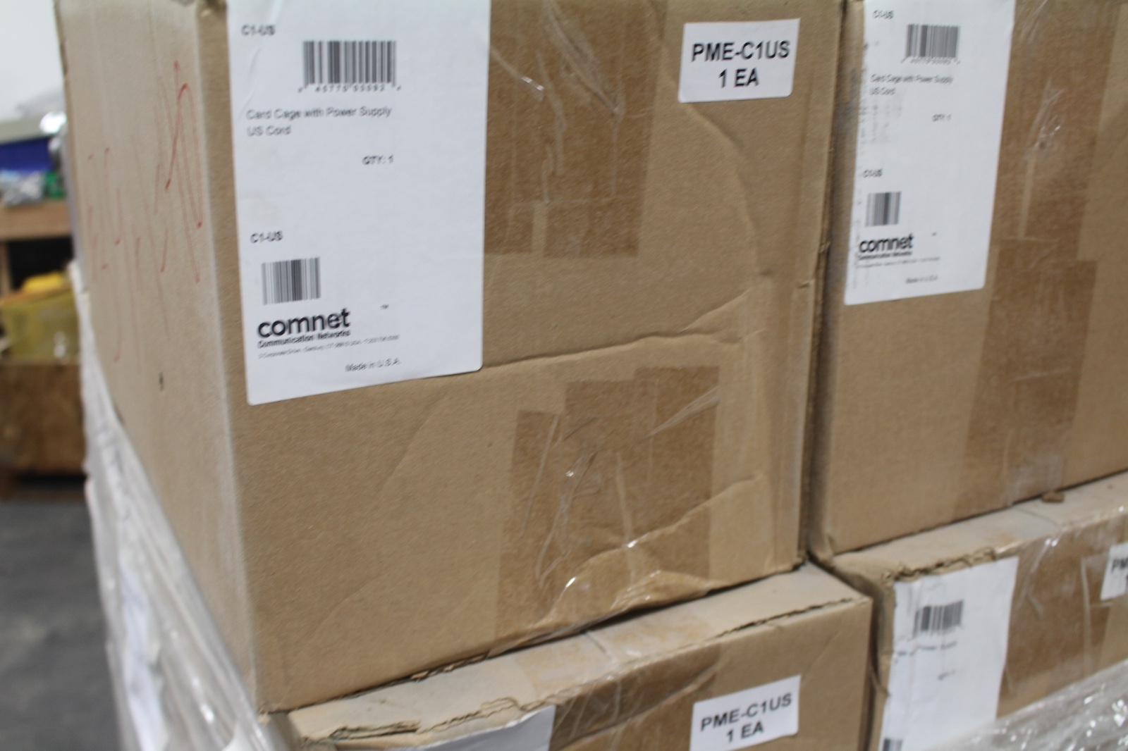 NEW Comnet C1-US Rack Mount Card Cage with Power Supply