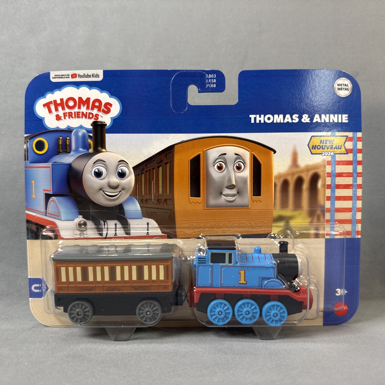 Thomas & Annie 2-Pack Diecast Train Set 2026 Brand New Factory Sealed Thomas & Annie 2-Pack Diecast Train Set 2026 Brand New Factory Sealed