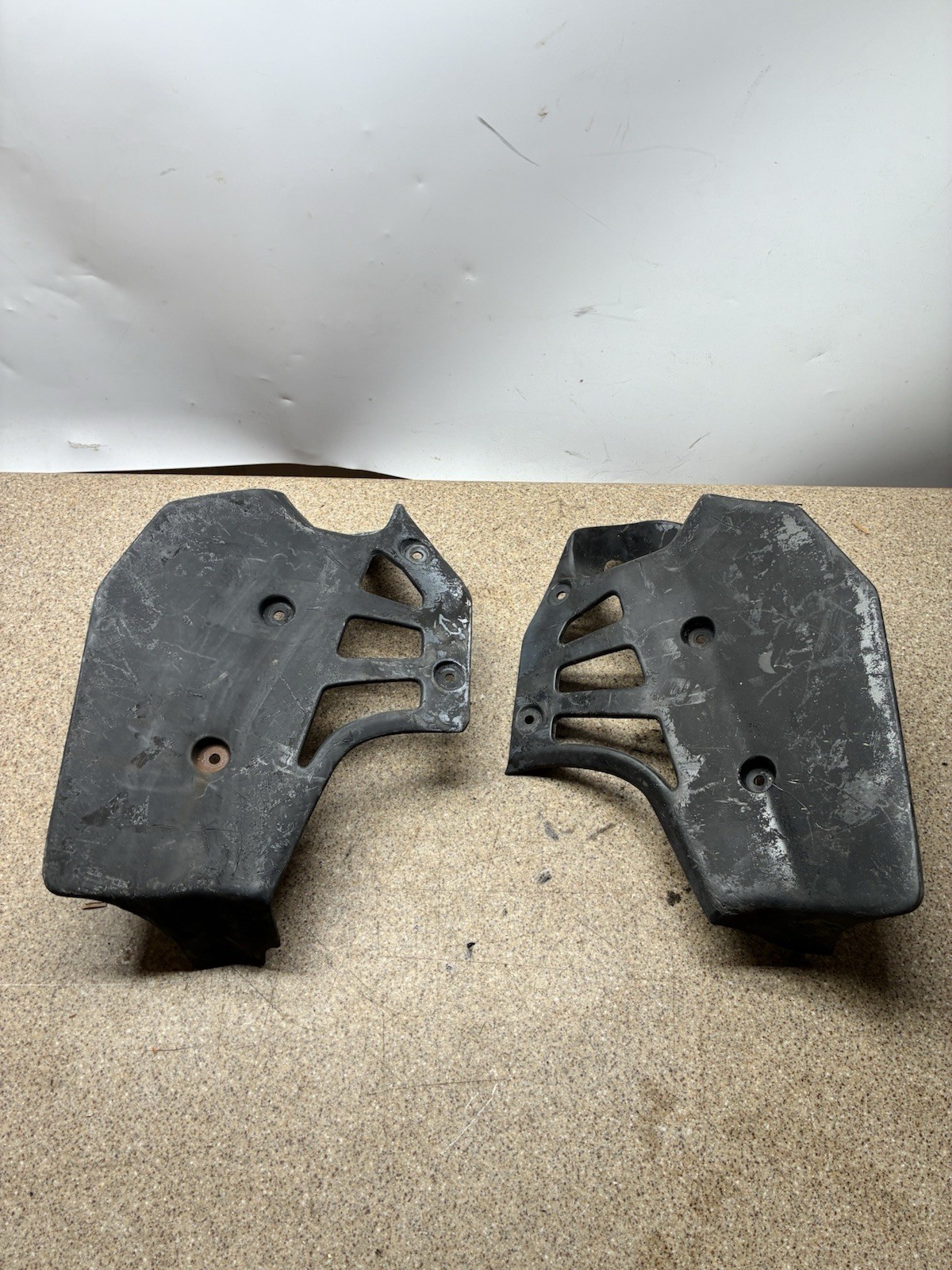 1988 Cagiva WMX 125-250 radiator shrouds Plastics Left Right Pair Plastic Rad