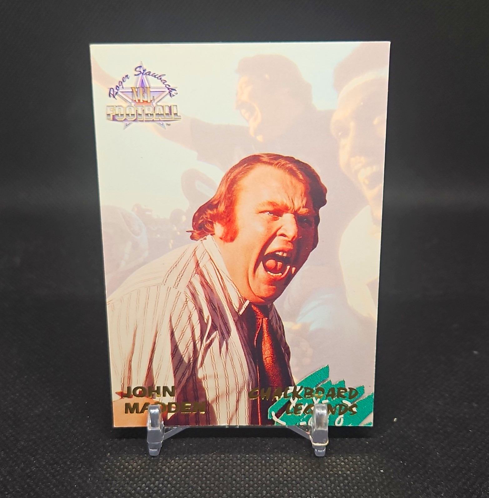 1994 Ted Williams Card Company John Madden Chalkboard Legends #68 Raiders HOF 1994 Ted Williams Card Company John Madden Chalkboard Legends #68 Raiders HOF