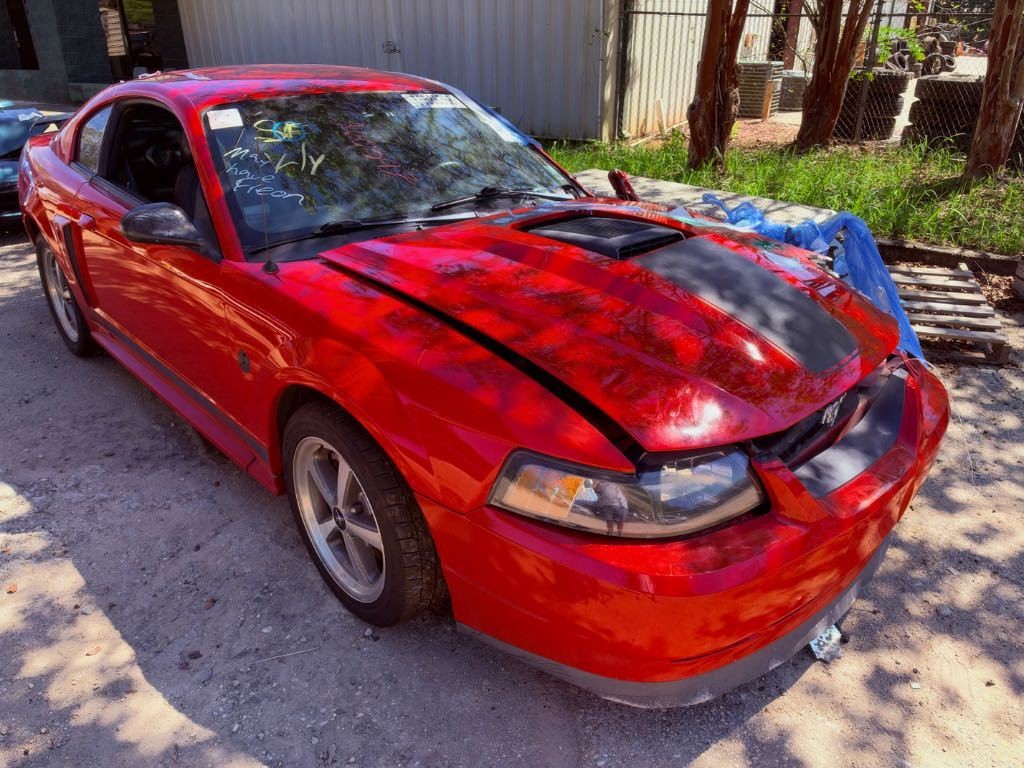 2001 2004 Ford Mustang Mach 1 OEM Bullitt Sail Panel And Quarter Glass Swap