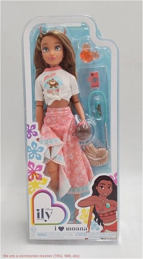 Disney ILY 4ever Fashion Doll Inspired by Moana SEE DETAILS Disney ILY 4ever Fashion Doll Inspired by Moana SEE DETAILS