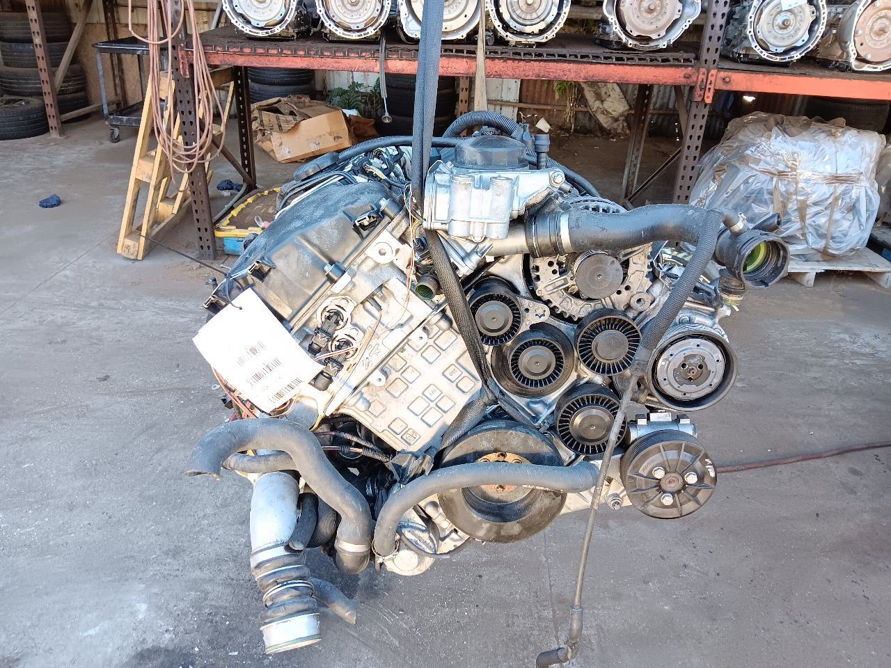 07-13 BMW 135 335 Z4 535 740 N54 ENGINE COMPLETE DROPOUT 88K MILES 6 BOLT CRANK