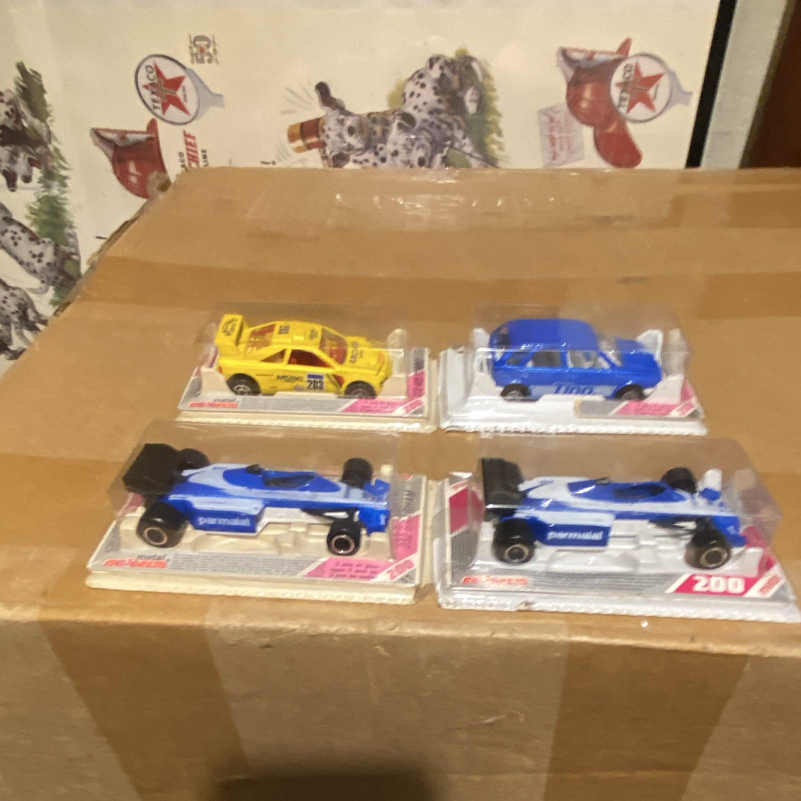 Majorette 200 Series Diecast Racing Car Lot 4 Unopened 232 Brabham 202 Turbo