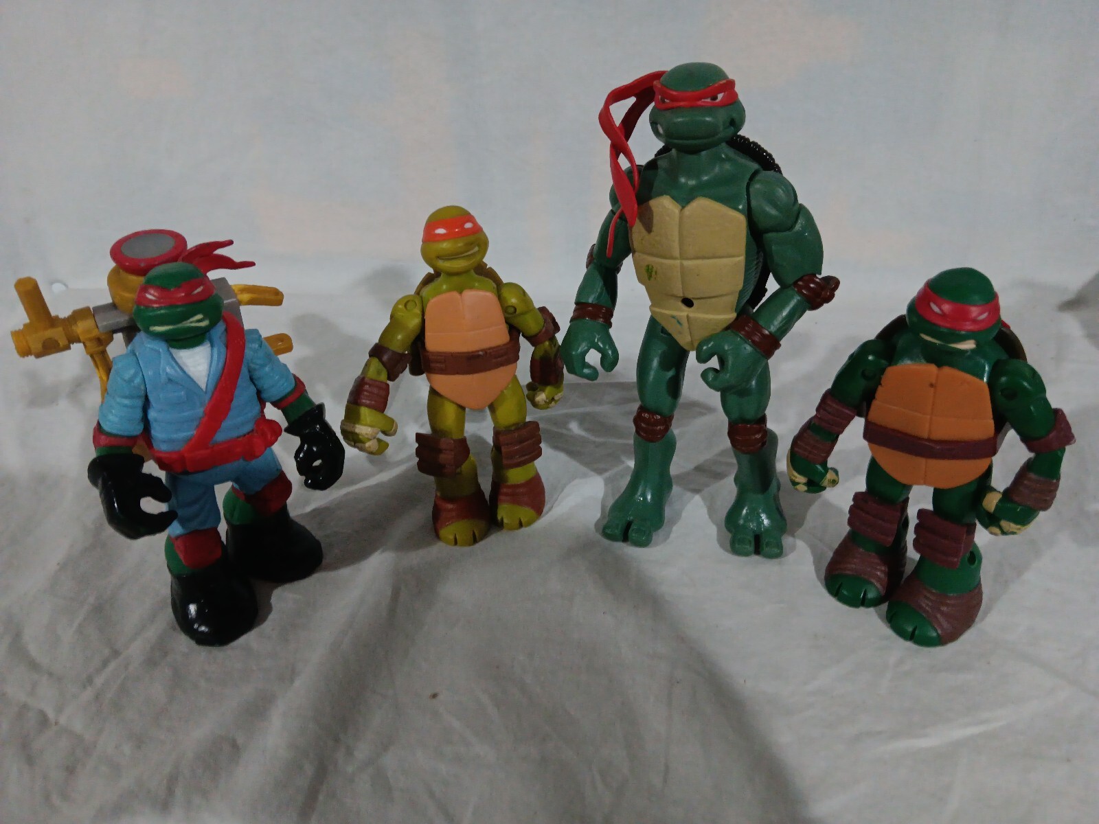 Teenage Mutant Ninja Turtles Custom Lot Of 4