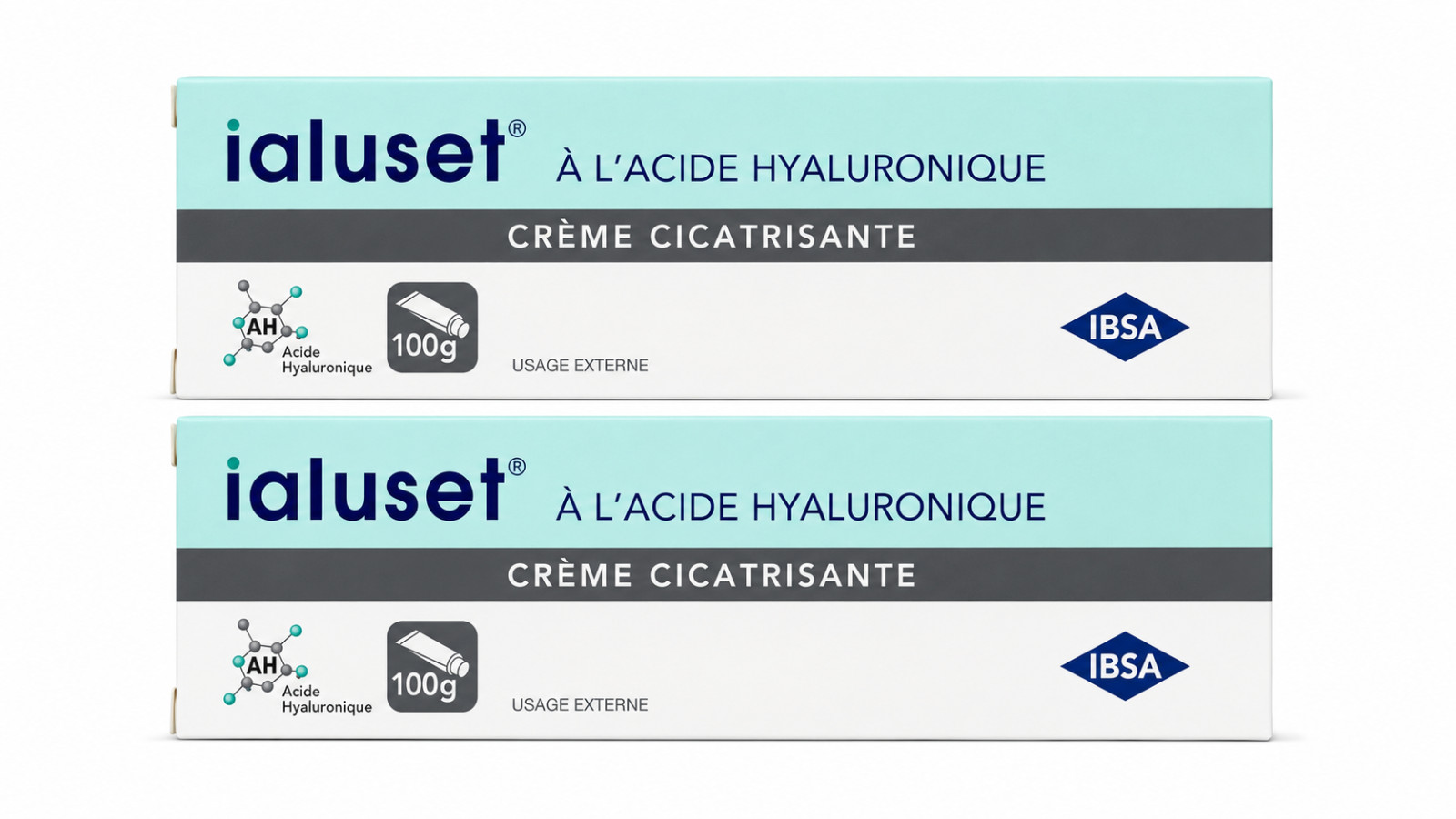 2 Pack Ialuset Hyaluronic Acid Cream 100g New Sealed Boxed Exp 11/2028