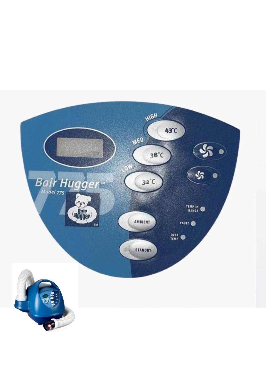 3M Bair Hugger 775 Patient warmer Replacement Keypad Overlay New 1 Yr Warranty