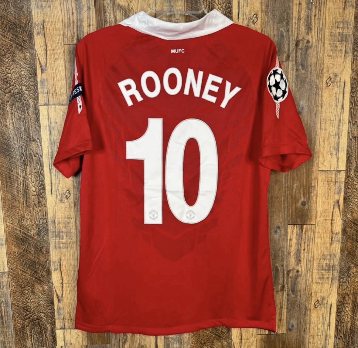 Manchester United 2010-11 Home Jersey Nike ROONEY #10 Men’s M