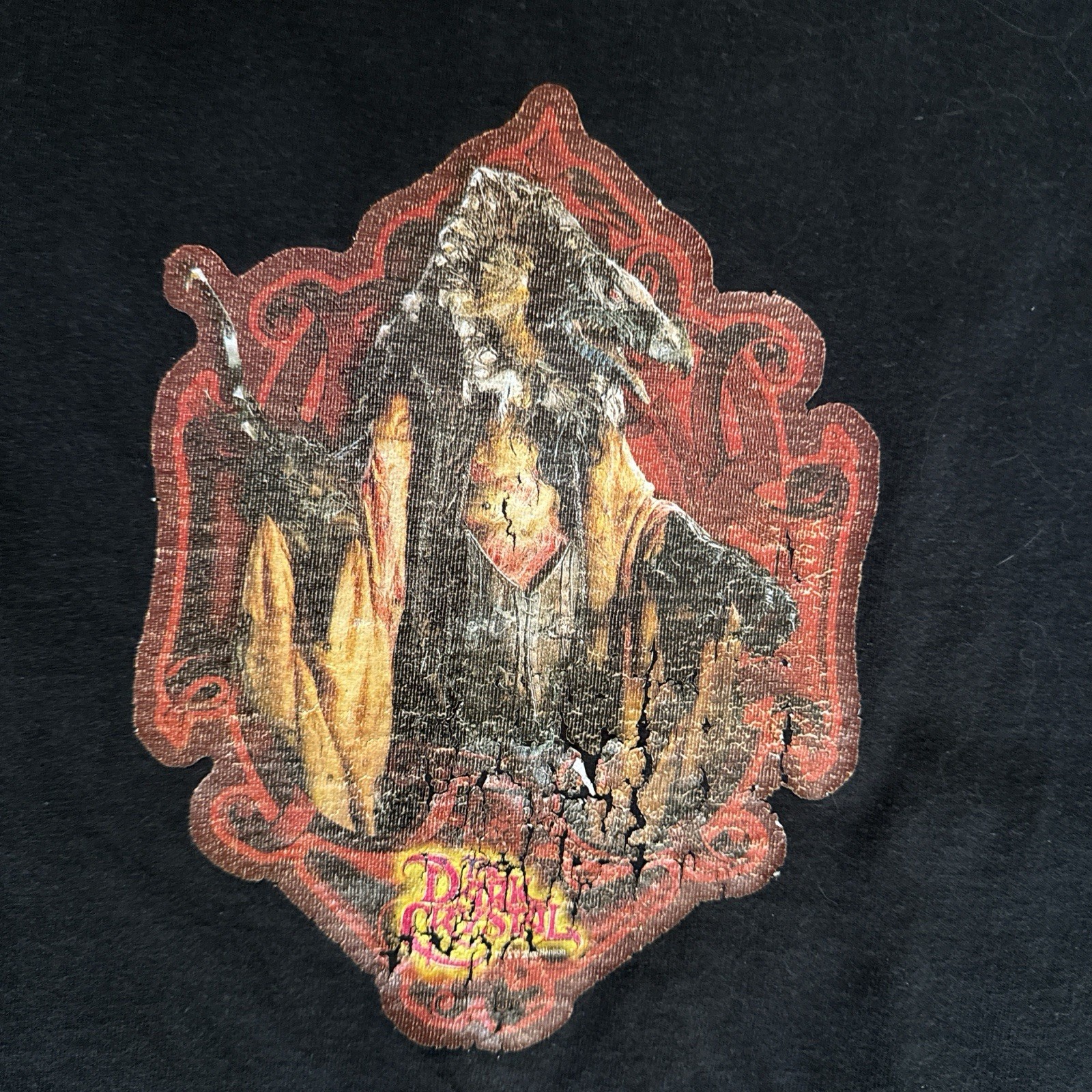 Rare Vintage 90s Dark Crystal Skeksis T-Shirt Size L Jim Henson Labyrinth Jen