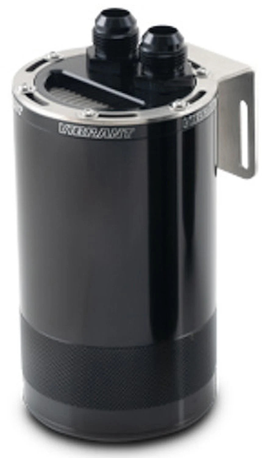 Vibrant 12761 Gen3 1.5L 2-Port Black Catch Can for Universal Applications