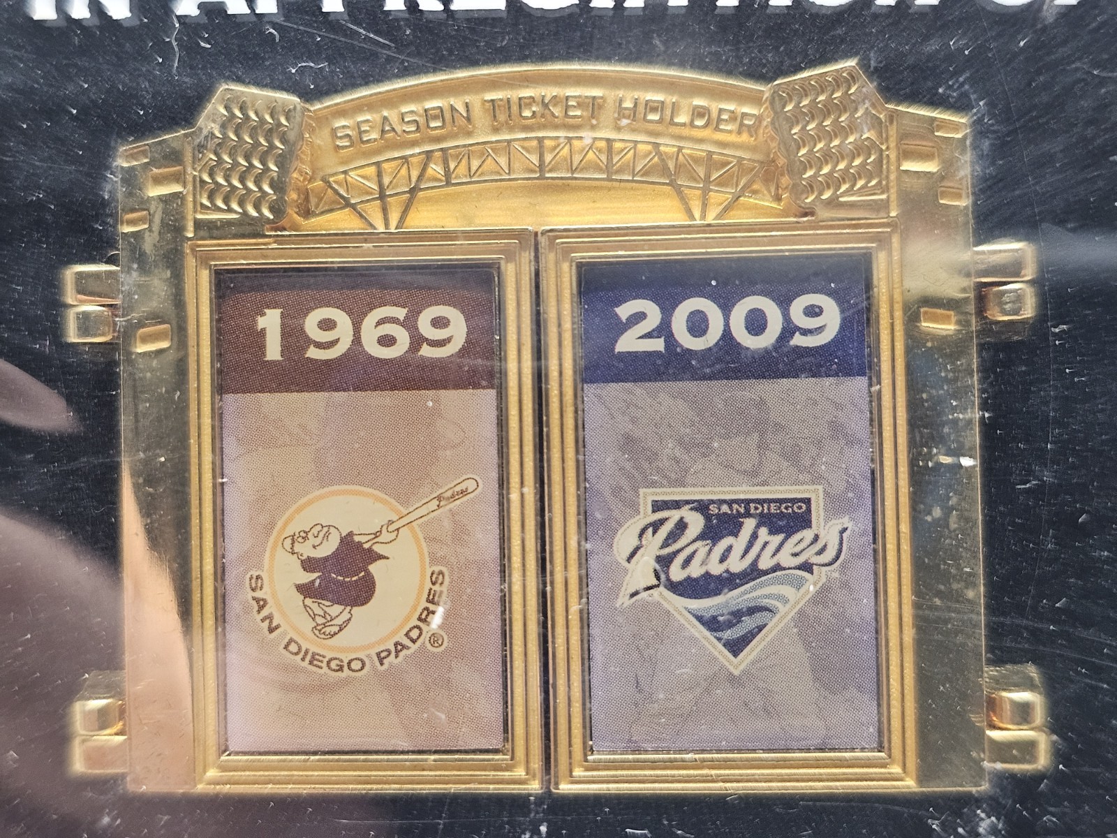 San Diego Padres MLB 2009 Season Ticket Holder 40th Anniversary Collectors...