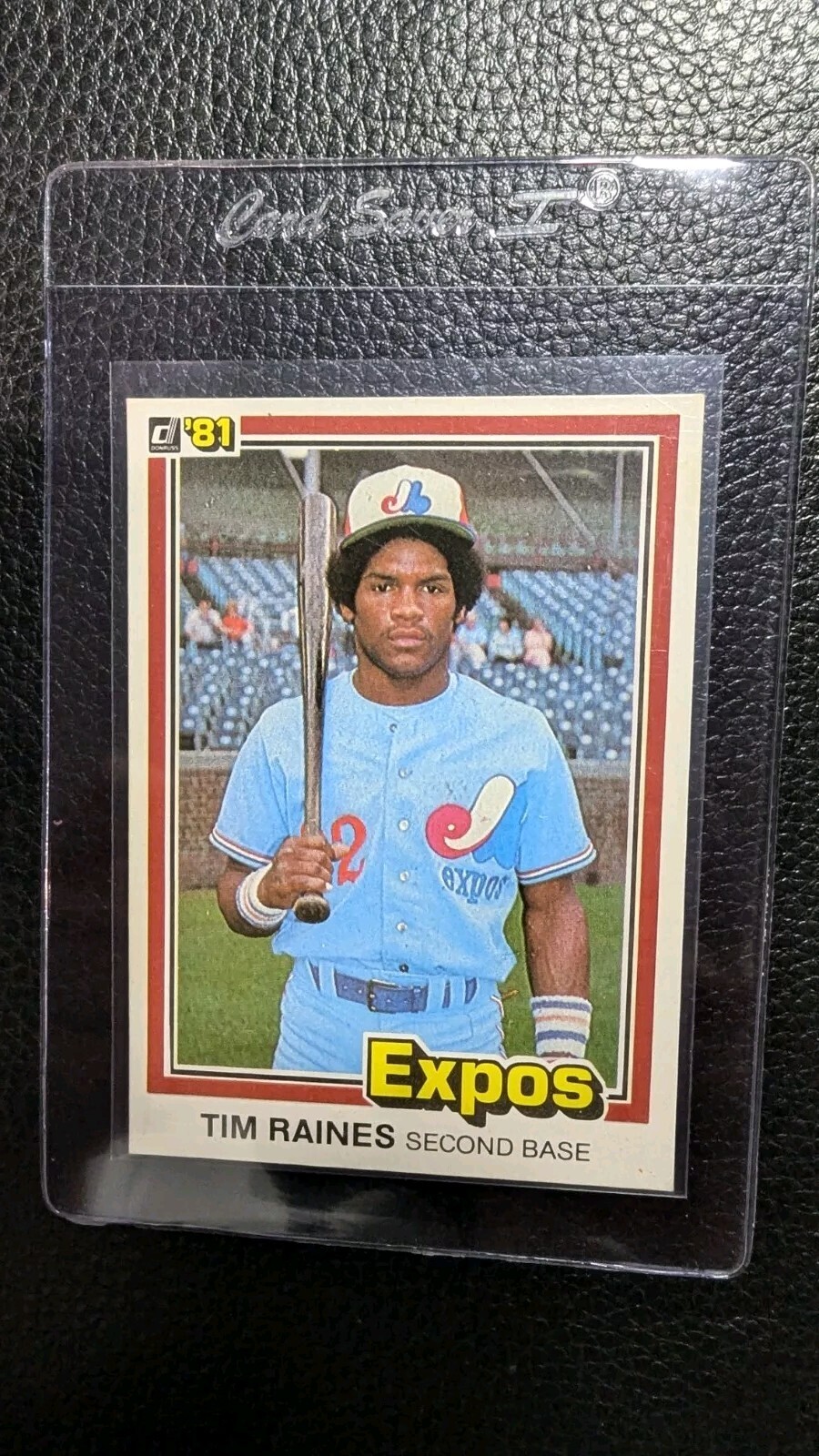 1981 DONRUSS #538 TIM RAINES ROOKIE CARD RC MONTREAL EXPOS HOF