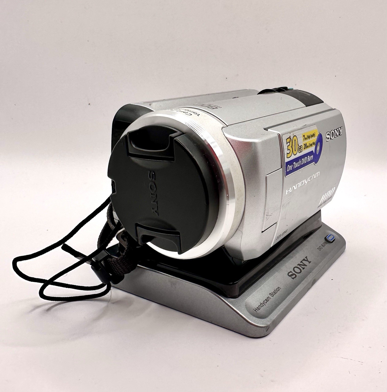 Sony DCR-SR40 30GB Handycam Digital Camcorder (Silver) Nightshot Mode, Base Unit