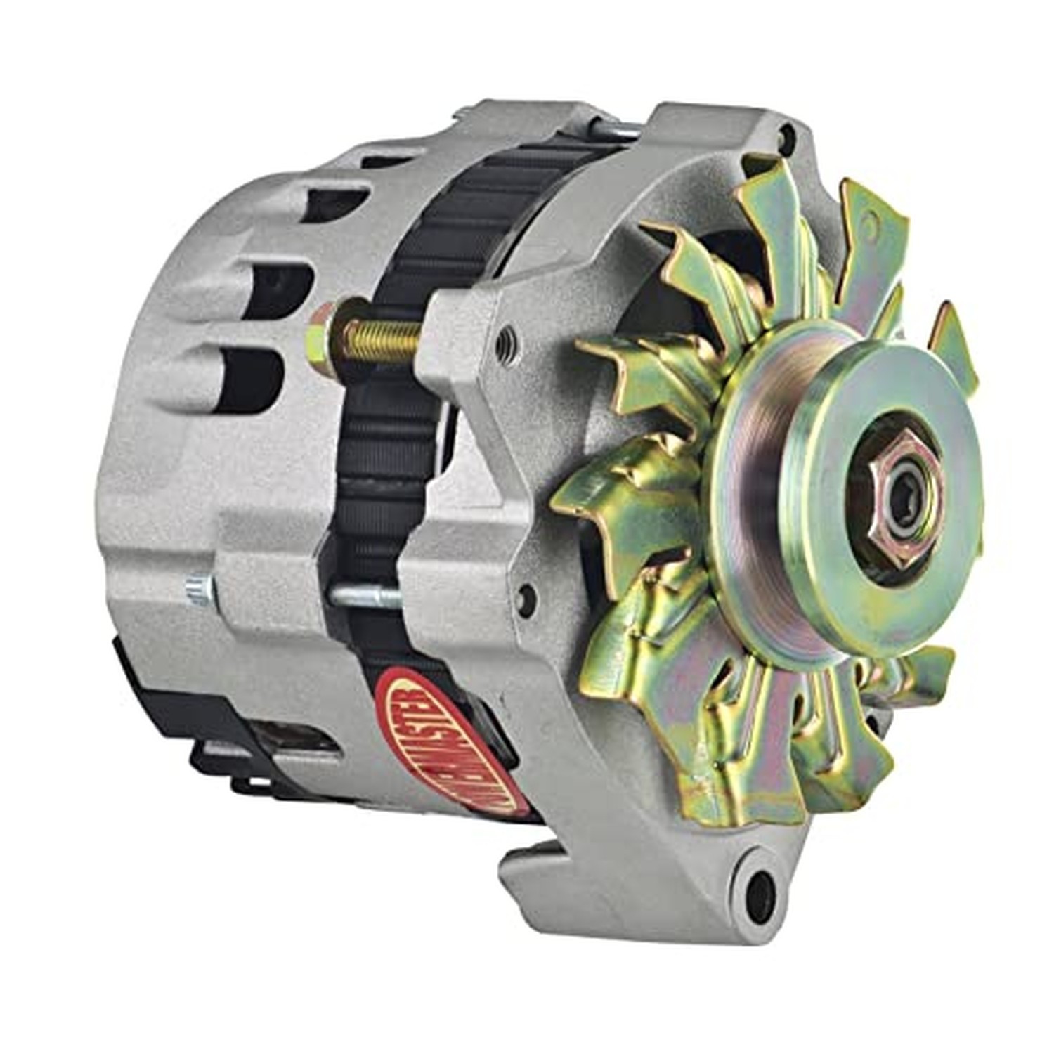Powermaster - Alt GM CS130 Natural 140A 1V Pulley Offset Left MTG 1-Wire or O... Powermaster - Alt GM CS130 Natural 140A 1V Pulley Offset Left MTG 1-Wire or O...