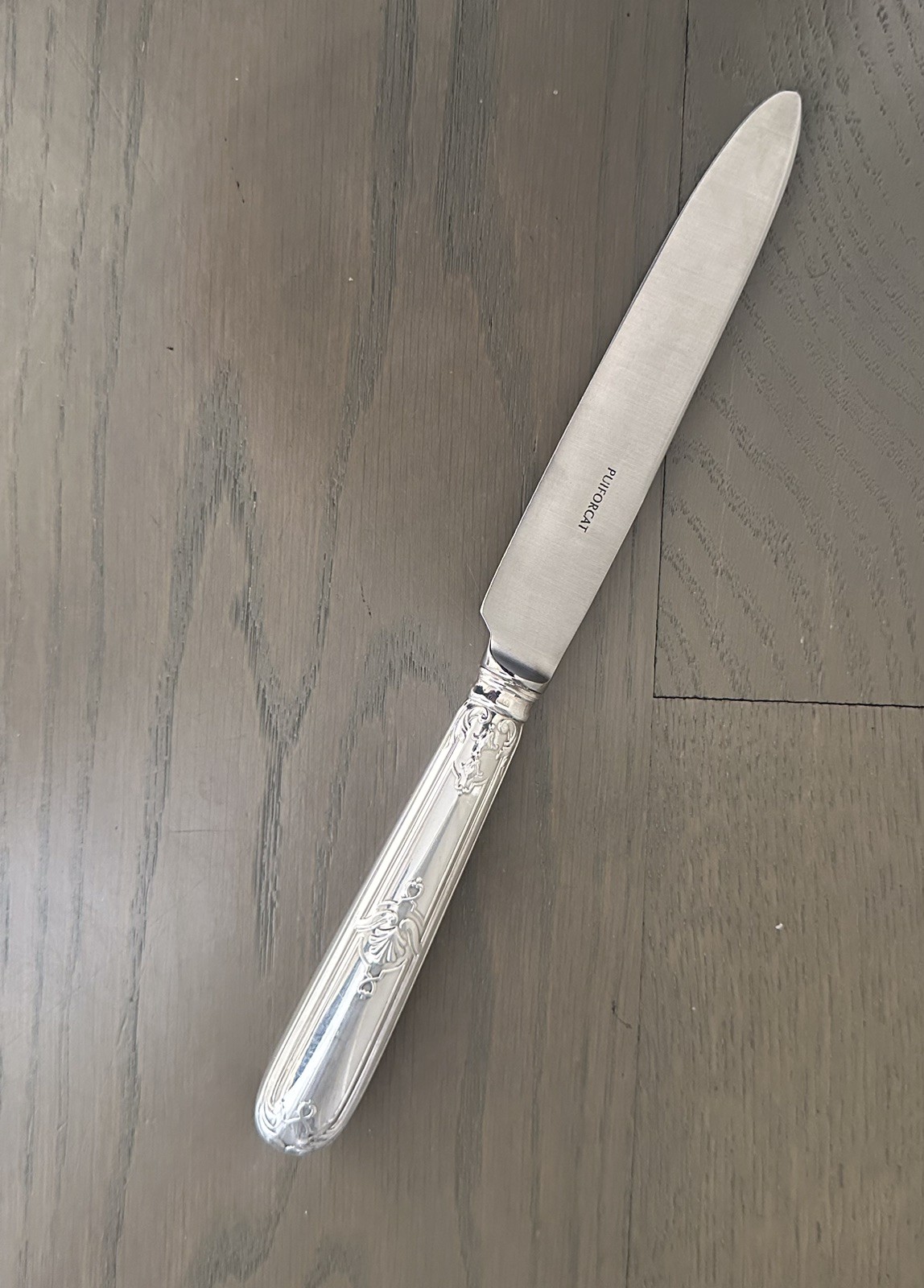 Puiforcat Lavalliere  Silver Plated Dinner Knife (25cm)