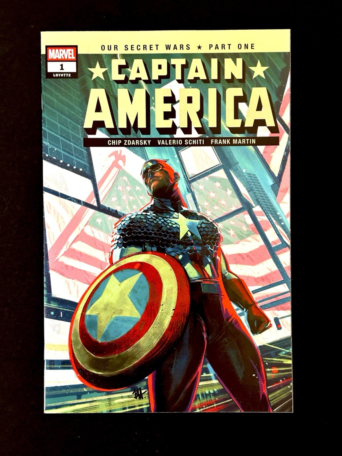 2025 Marvel Captain America Issue #1 * Cover A * 1st Print * NM+ * David Colton