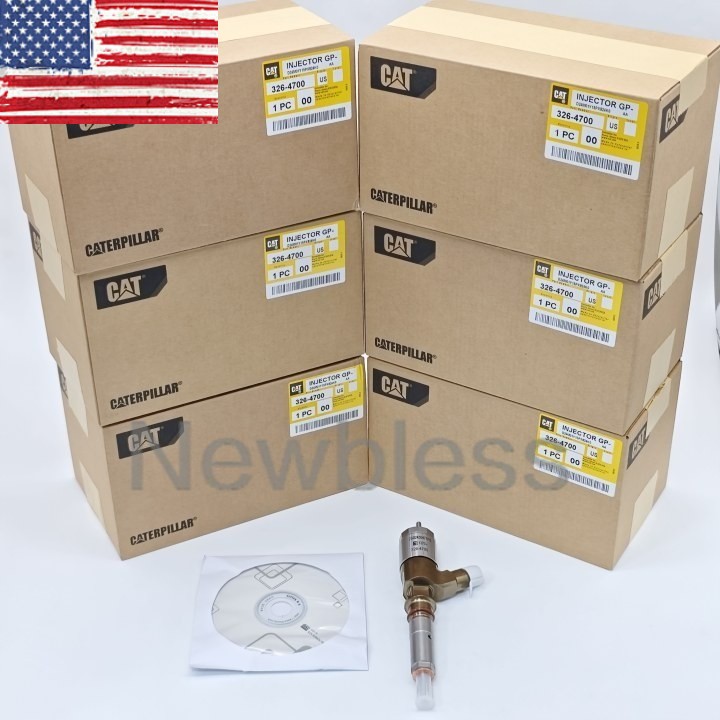 New 6x Fuel Injector 3264700 For Caterpillar C6 C6.4 Engine CAT320D Excavator New 6x Fuel Injector 3264700 For Caterpillar C6 C6.4 Engine CAT320D Excavator