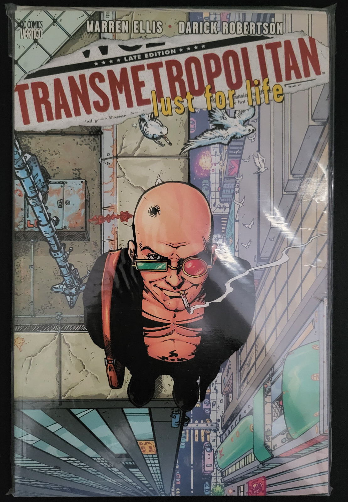 DC Comics Vertigo -Transmetropolitan -Year of the Bastard - Lust for LIfe - Scum
