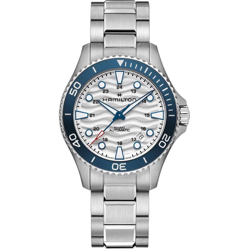 New Hamilton Khaki Navy Scuba 40mm White Dial Men\'s Watch H82425110
