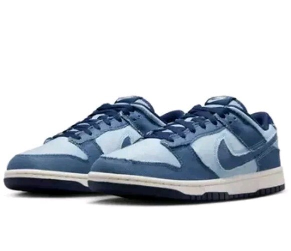 ✔️Nike Dunk🏀 Low Retro Se Light Armory Blue/ Midnight Navy  Men Size 9 Shoes