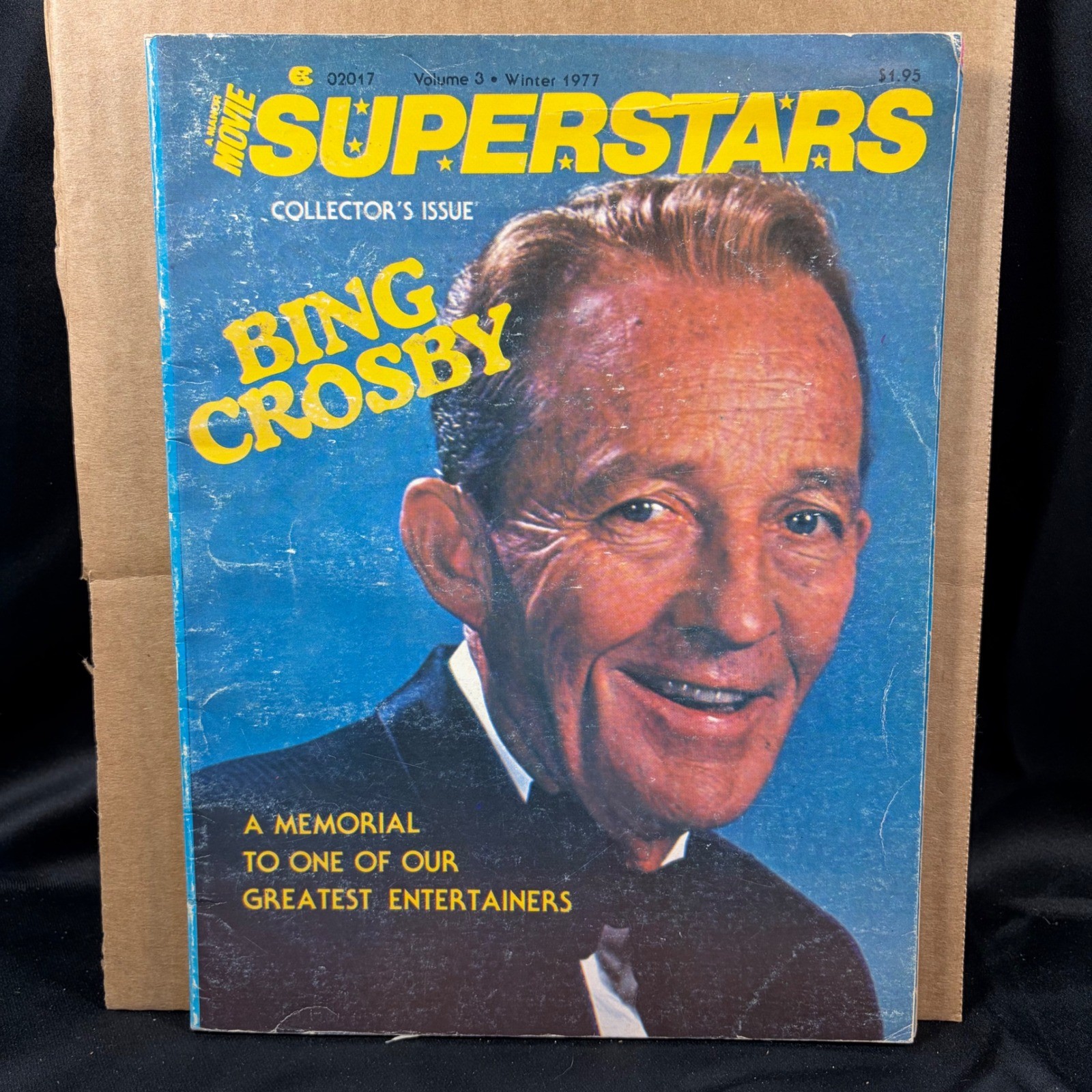 Bing Crosby 1977 Memorial Magazines Superstars & Dell Pictorial Tribute Lot of 2