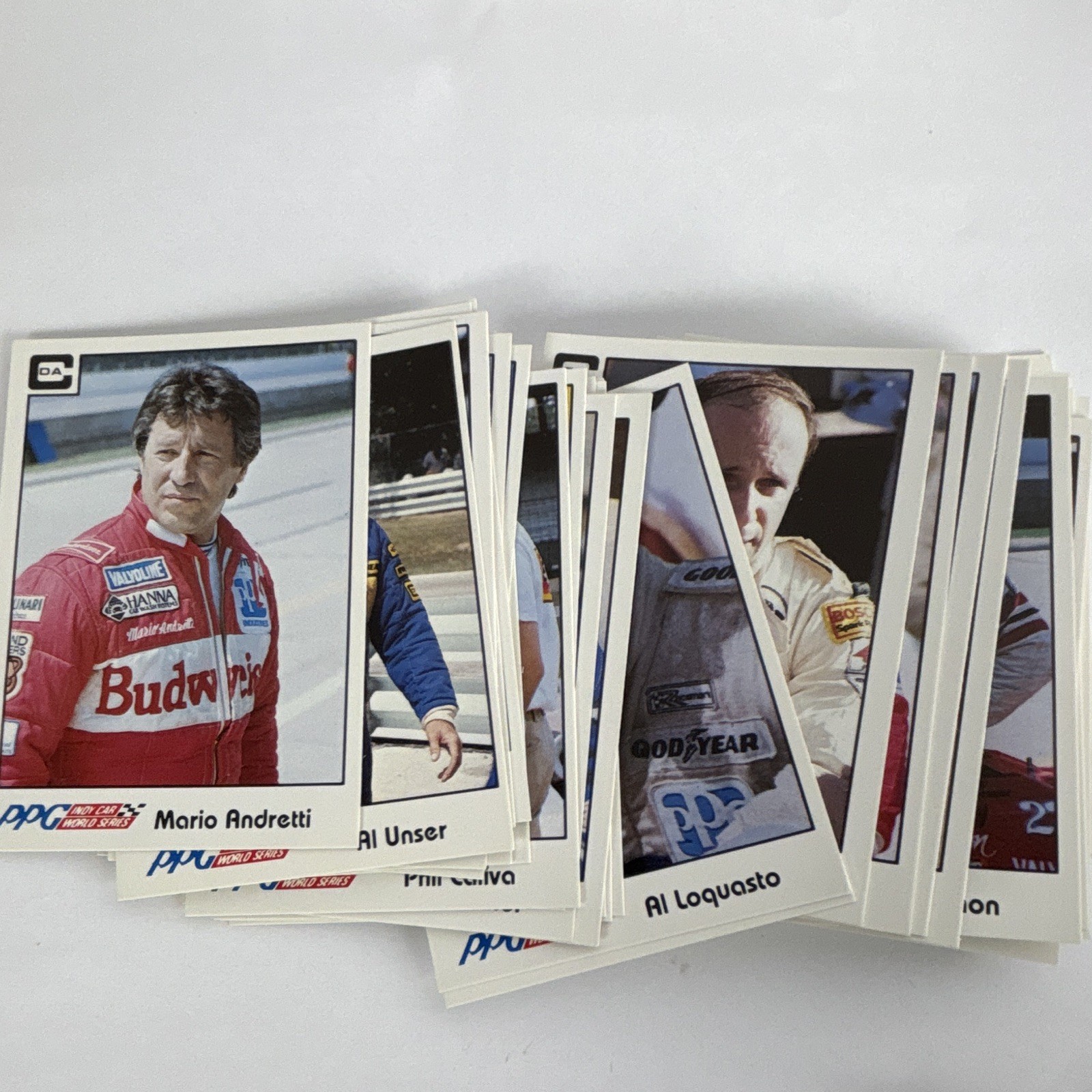 DA 1984 PPG Indy Car World Series Auto Racing Trading Card Full set